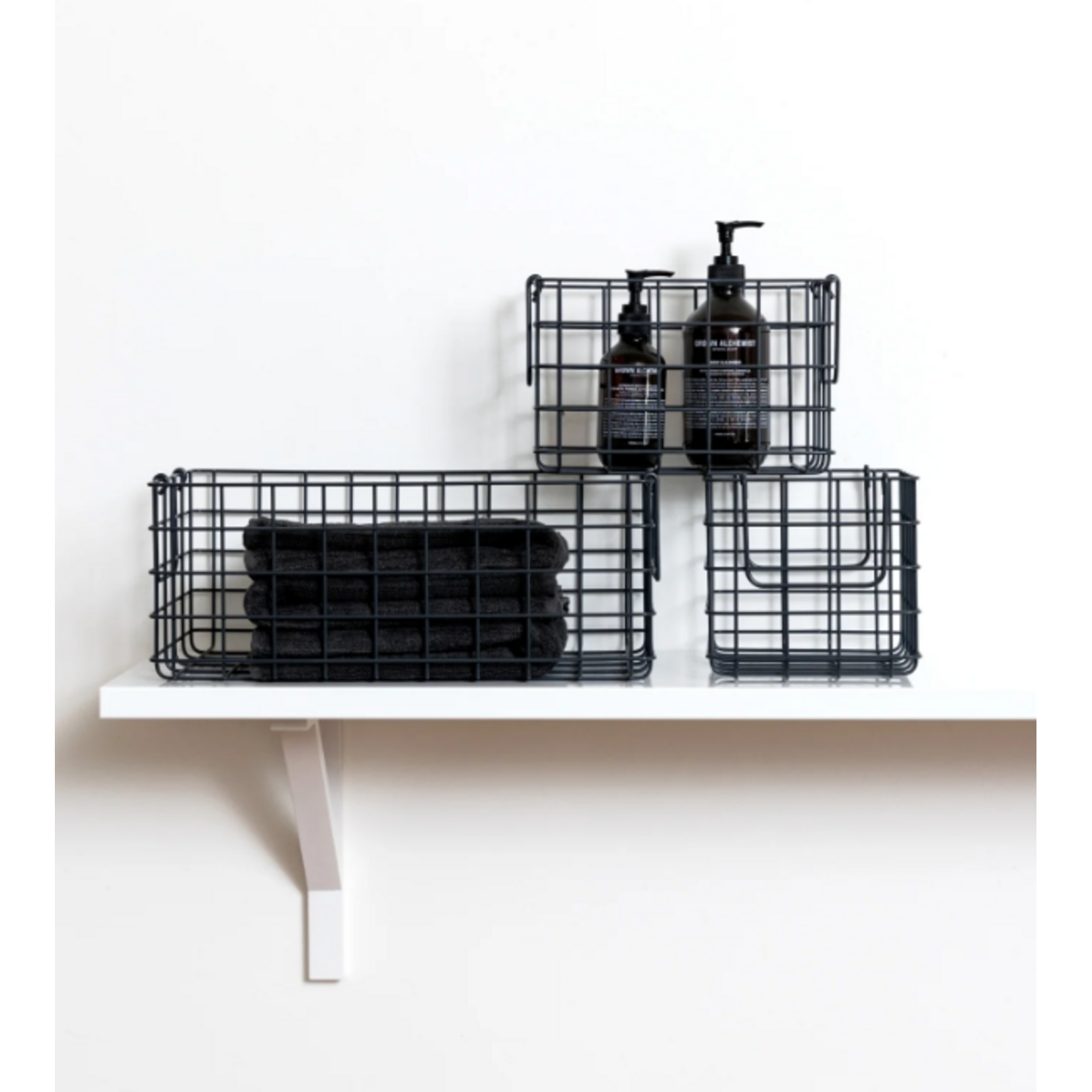 Mustard Made Mustard - Baskets - Manden - Set van 3 - Slate