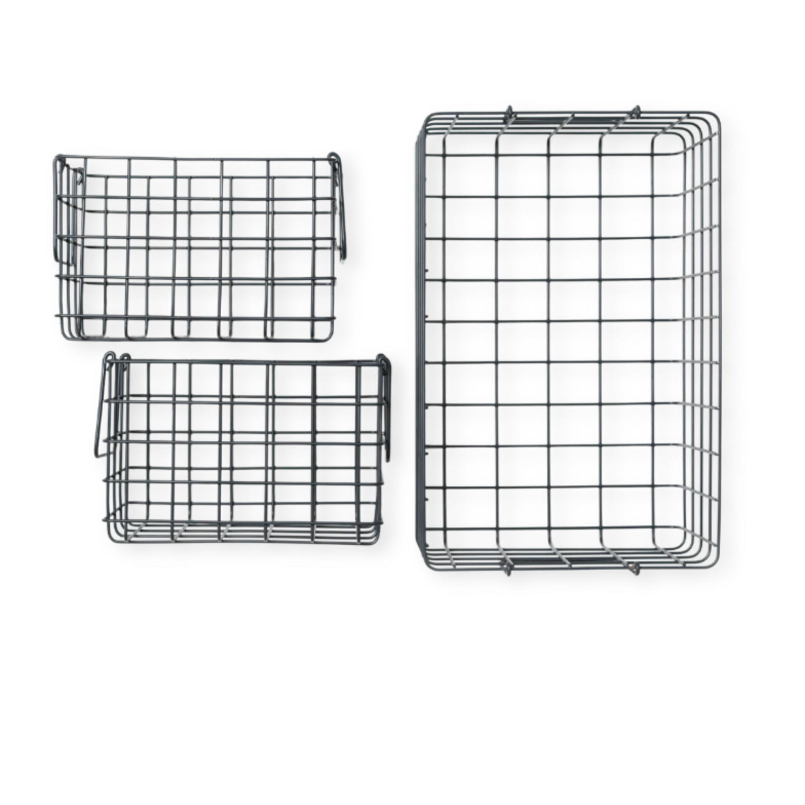 Mustard Made Mustard - Baskets - Paniers - Lot de 3 - Slate