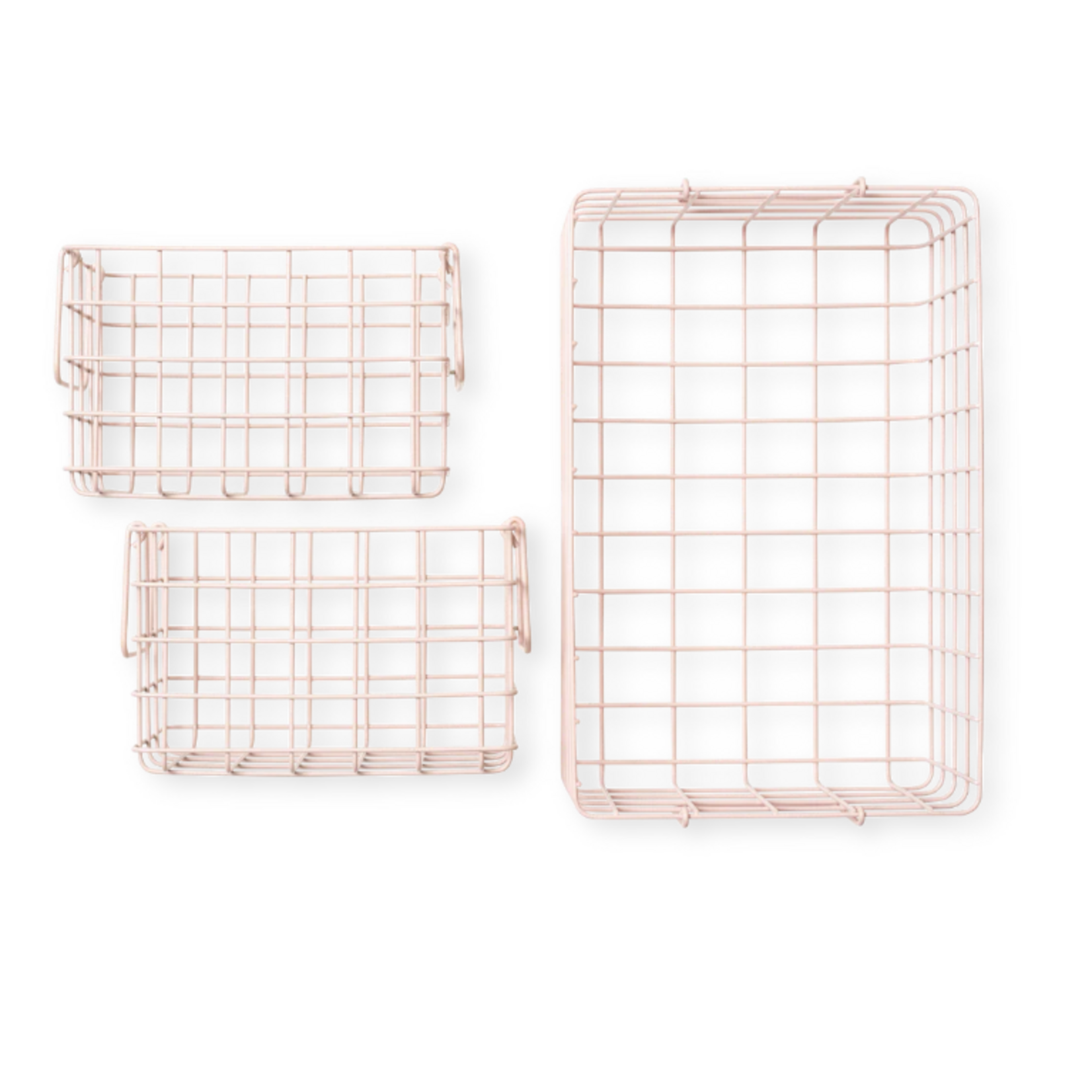 Mustard Made Mustard - Baskets - Manden - Set van 3 - Blush