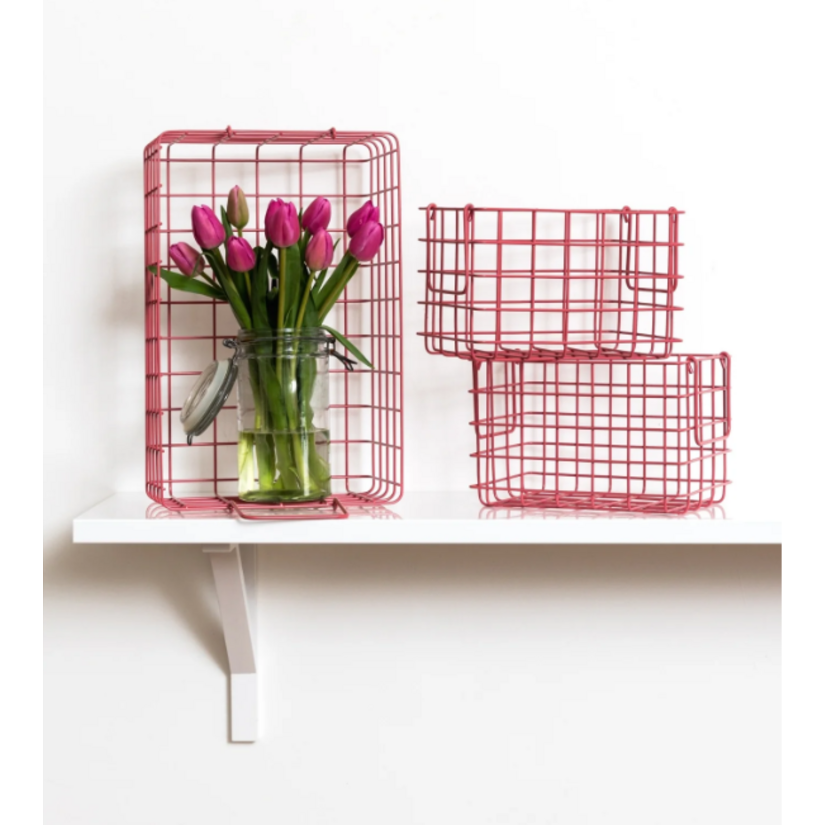 Mustard Made Mustard - Baskets - Manden - Set van 3 - Berry