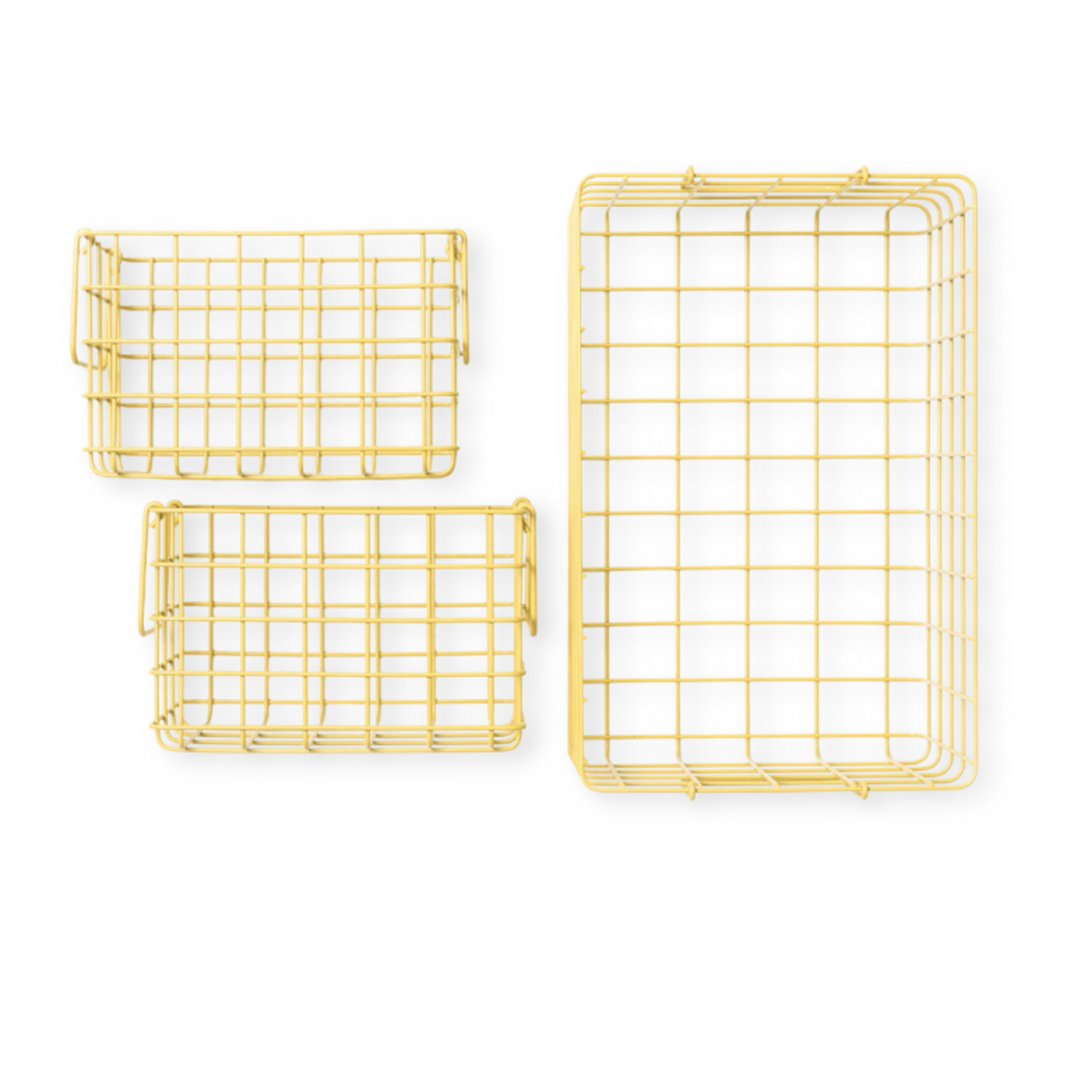 Mustard Made Mustard - Baskets - Manden - Set van 3 - Butter