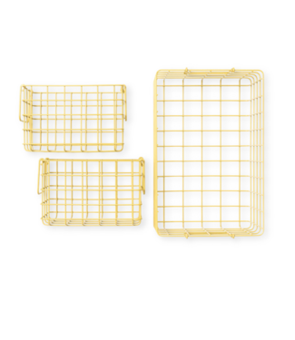 Mustard Made Mustard - Baskets - Manden - Set van 3 - Butter