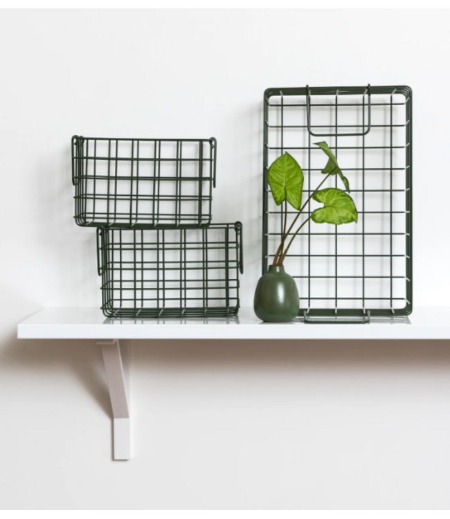 Mustard Made  Mustard - Baskets - Manden - Set van 3 - Olive