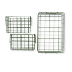 Mustard Made Mustard - Baskets - Manden - Set van 3 - Olive
