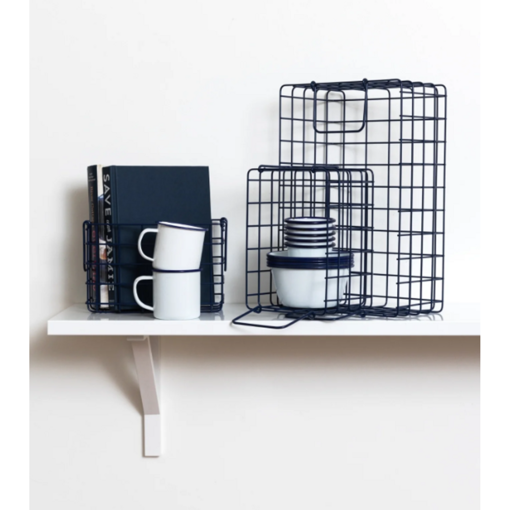 Mustard Made Mustard - Baskets - Manden - Set van 3 - Navy