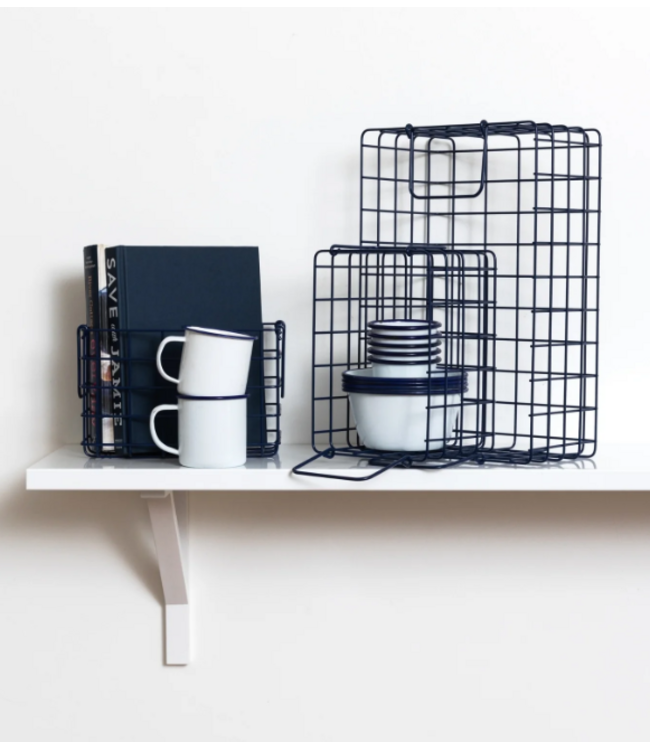 Mustard Made Mustard - Baskets - Paniers - Lot de 3 - Navy