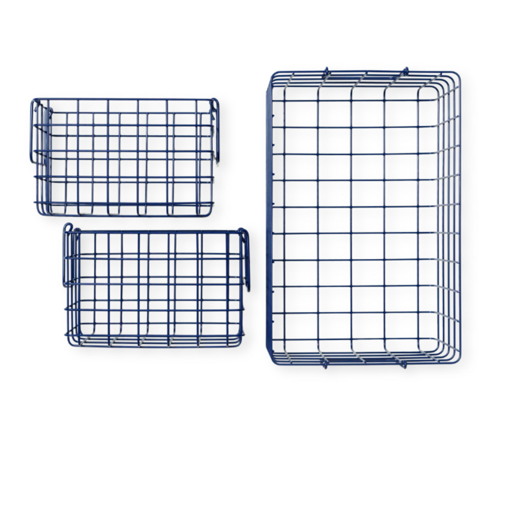Mustard Made Mustard - Baskets - Manden - Set van 3 - Navy