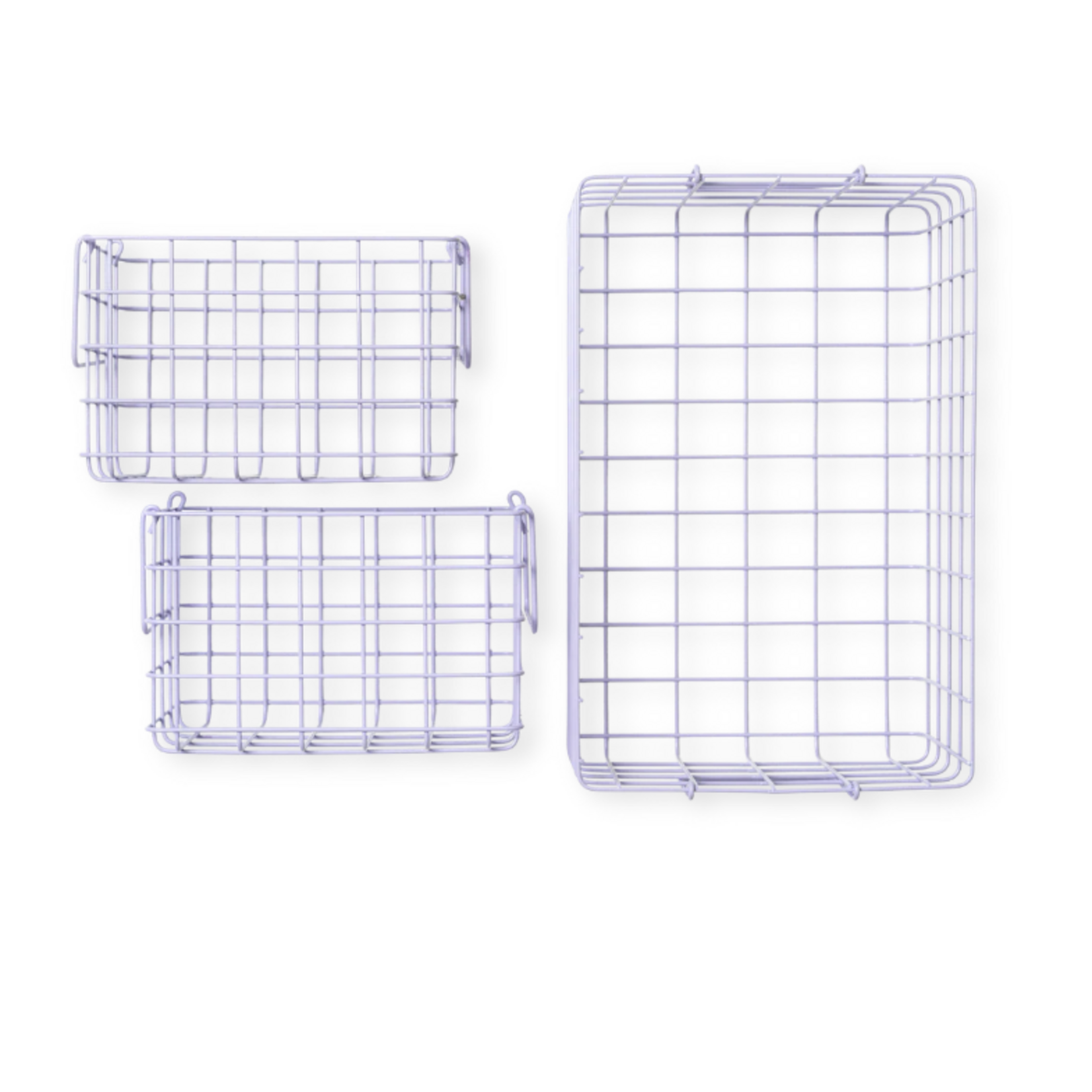 Mustard Made Mustard - Baskets - Manden - Set van 3 - Lilac