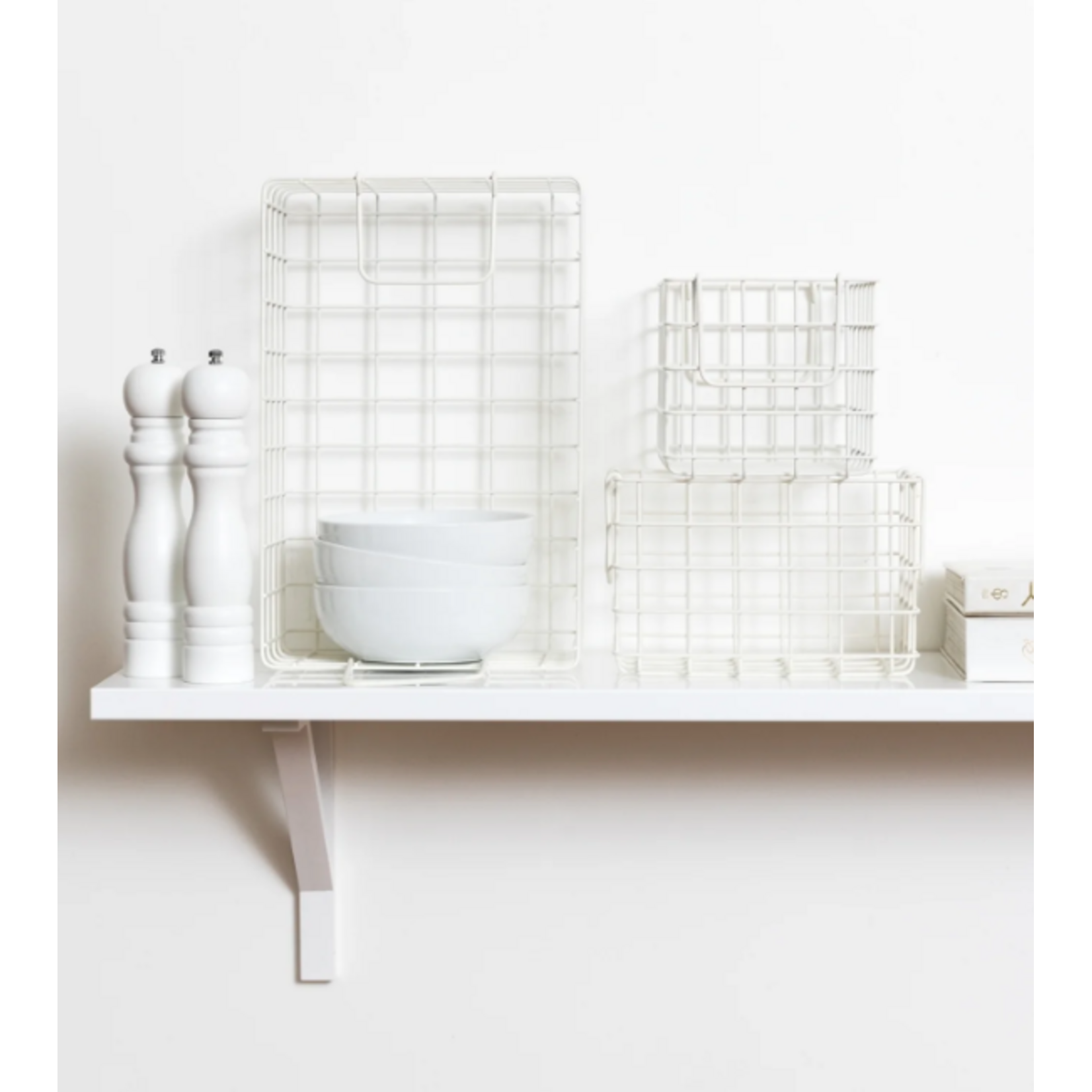 Mustard Made Mustard - Baskets - Manden - Set van 3 - Chalk