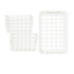 Mustard Made Mustard - Baskets - Manden - Set van 3 - Chalk