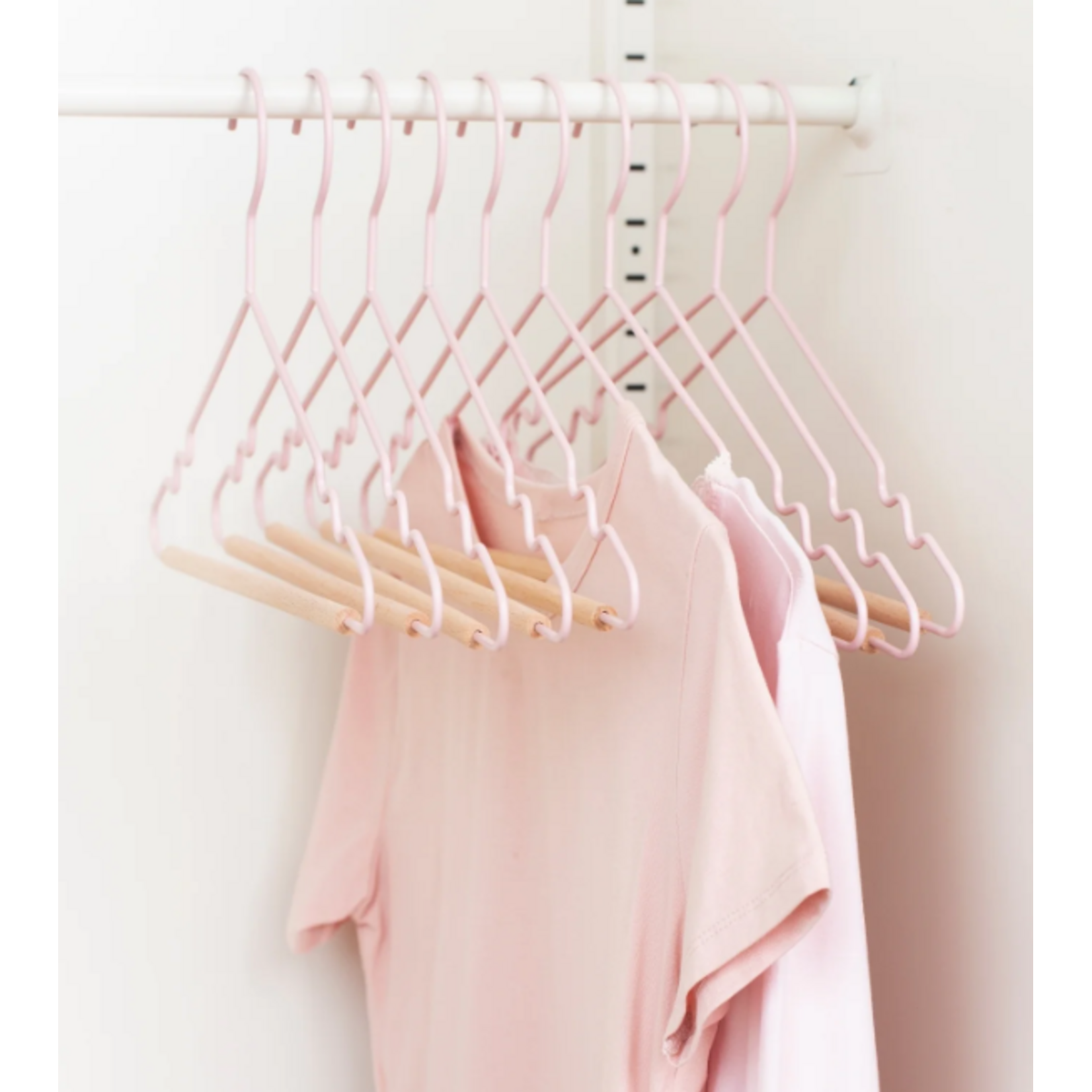 Mustard Made Mustard -  Adult top hangers - Porte-manteaux pour adultes - Lot de 10 - Blush