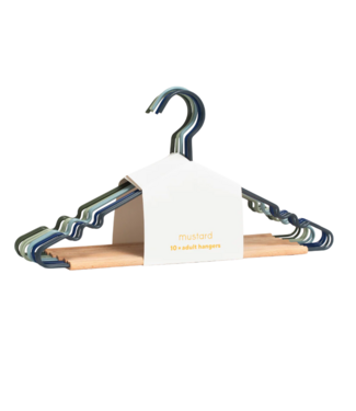 Mustard Made Mustard -  Adult top hangers - Porte-manteaux pour adultes - Lot de 10 - Winter