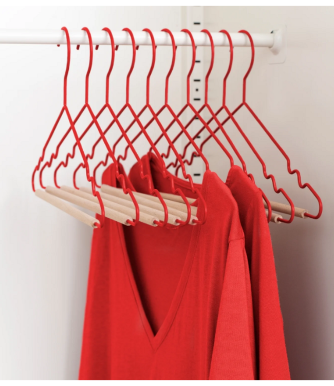 Mustard Made Mustard -  Adult top hangers - Porte-manteaux pour adultes - Lot de 10 - Poppy