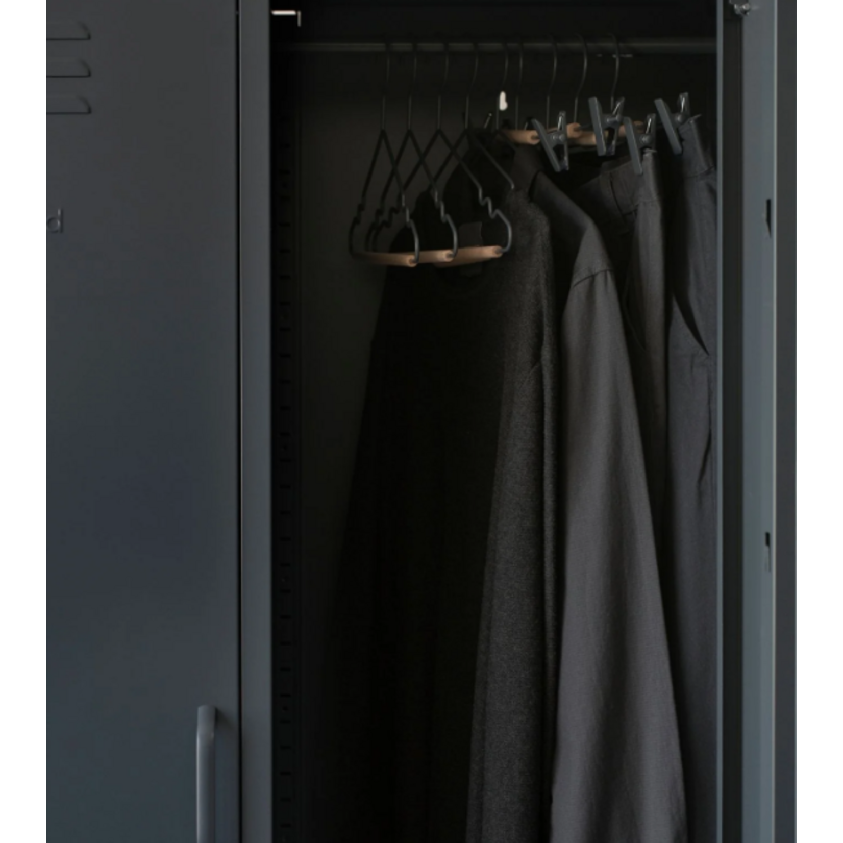 Mustard Made Mustard -  Adult top hangers - Porte-manteaux pour adultes - Lot de 10 - Slate