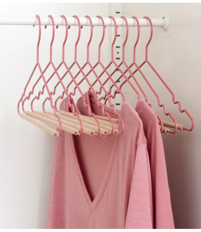 Mustard Made Mustard -  Adult top hangers - Porte-manteaux pour adultes - Lot de 10 - Berry