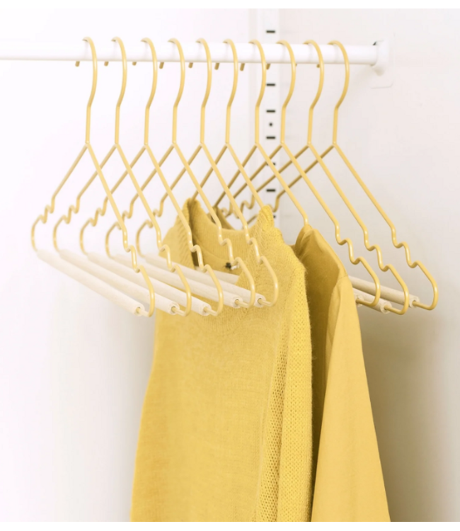 Mustard Made Mustard - Adult top hangers - Kapstokken voor volwassenen  - Set van 10 - Butter
