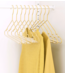 Mustard Made Mustard - Adult top hangers - Kapstokken voor volwassenen  - Set van 10 - Butter