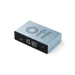 Lexon Lexon - Flip - Premium - Omkeerbare LCD wekker - Lichtblauw