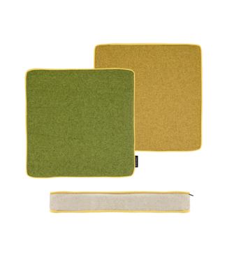 Remember Remember - Coussin d'assise « Wasabi » - 1 pièce - Multicolore