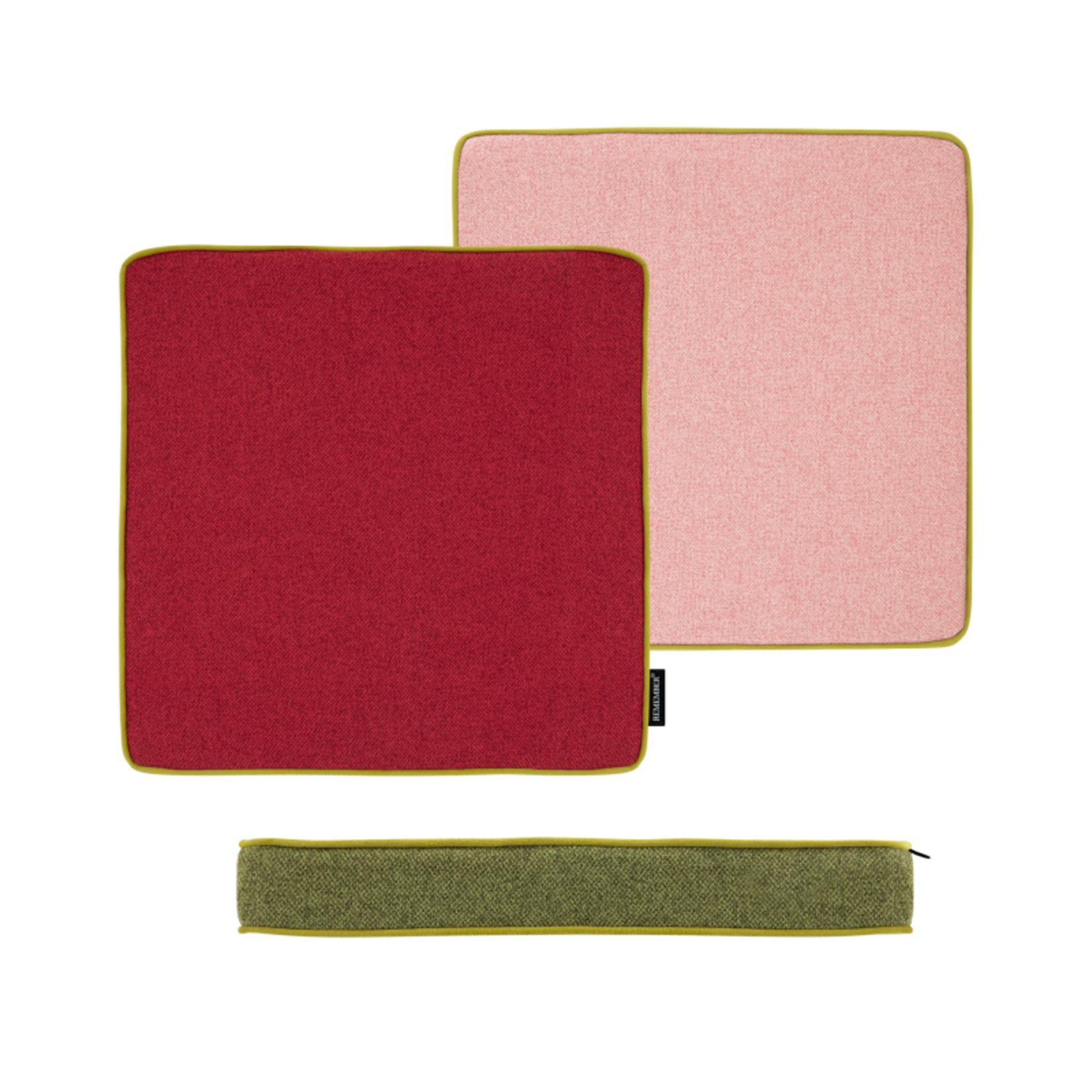 Remember Remember - Coussin d'assise « Cranberry » - 1 pièce - Multicolore