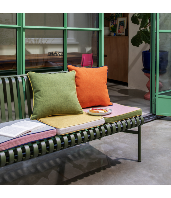 Remember - Coussin « Wasabi » - 1 pièce - Vert/jaune
