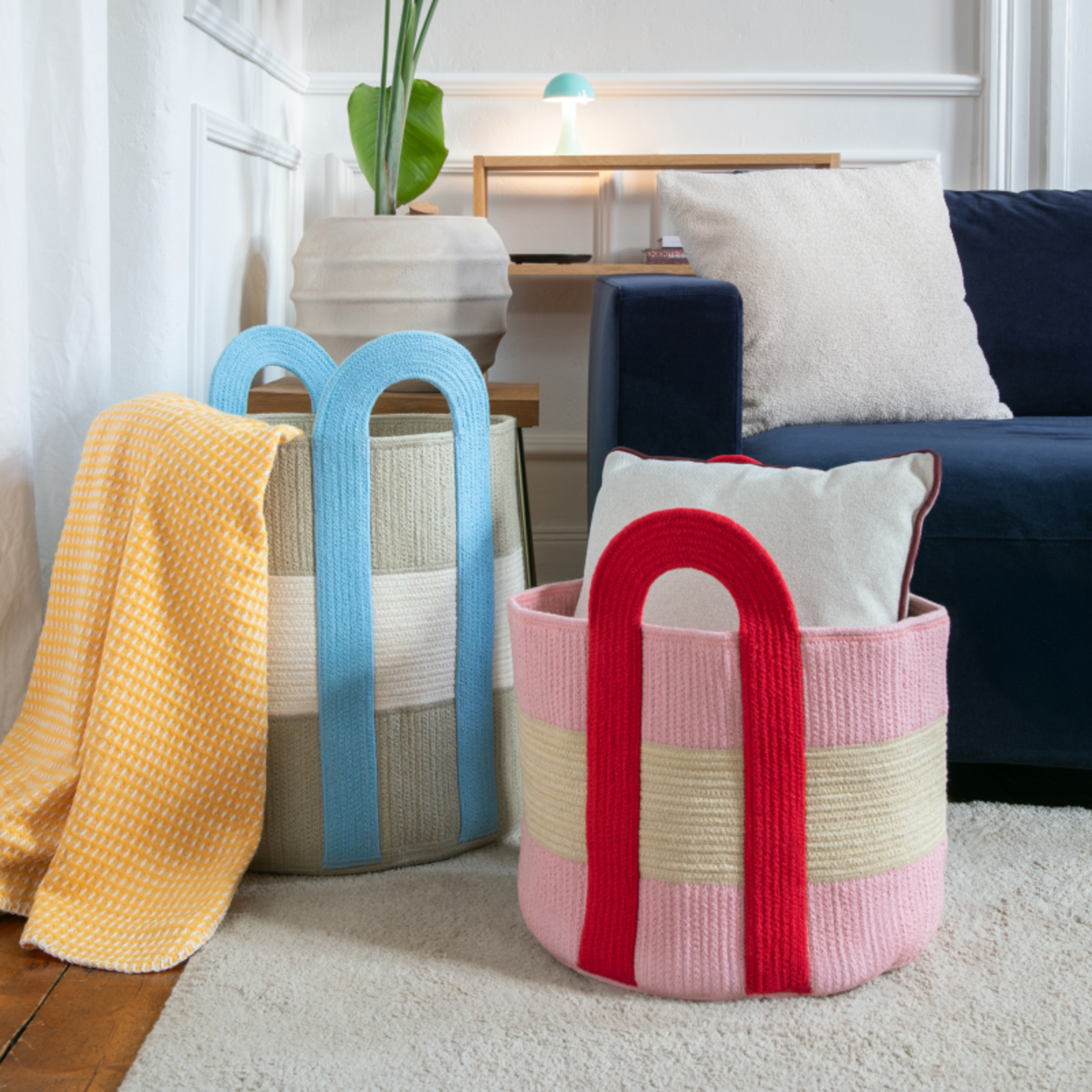 Remember Remember - Panier « Colombo » petit modèle - 1 pièce - Multicolore