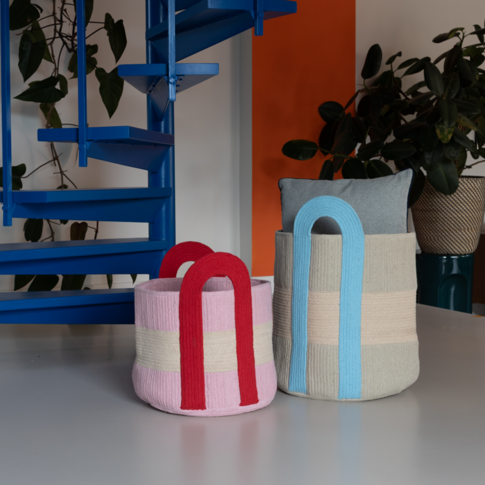 Remember Remember - Panier « Colombo » petit modèle - 1 pièce - Multicolore