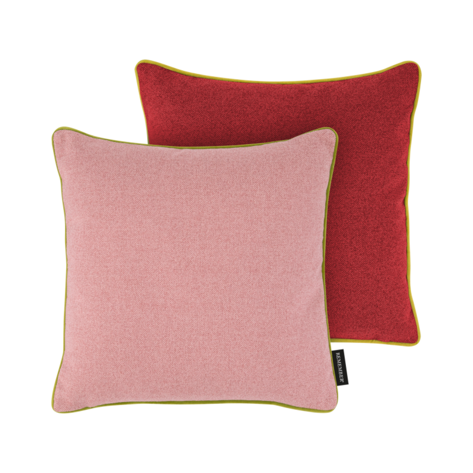 Remember Remember - Coussin « Cranberry » - 1 pièce - Rouge/rose