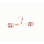 Mustard Made Mustard - Adult clip  hangers - Kapstokken voor volwassenen  - Set van 5 - Blush