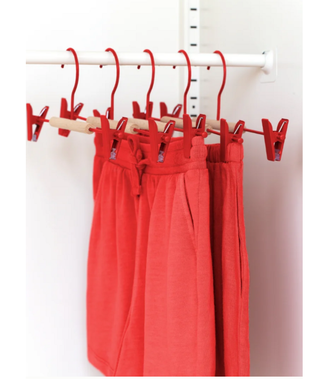 Mustard - Crochets à vêtements pour adultes - Portemanteaux pour adultes - Lot de 5 - Poppy
