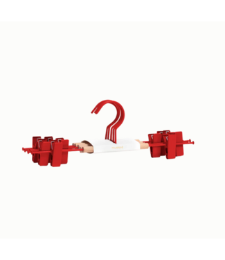 Mustard Made Mustard - Adult clip  hangers - Kapstokken voor volwassenen  - Set van 5 - Poppy