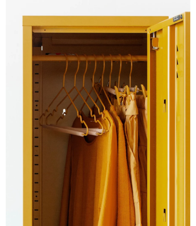 Mustard - Crochets à vêtements pour adultes - Portemanteaux pour adultes - Lot de 5 - Mustard