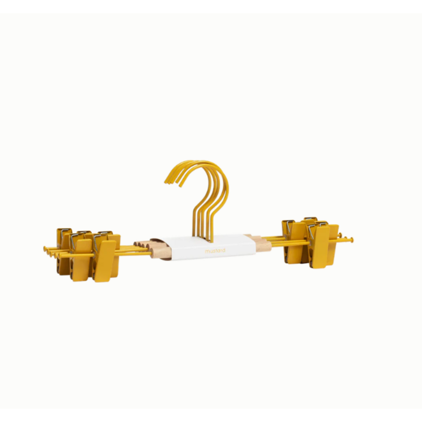 Mustard Made Mustard - Adult clip  hangers - Kapstokken voor volwassenen  - Set van 5 - Mustard