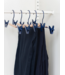 Mustard - Crochets à vêtements pour adultes - Portemanteaux pour adultes - Lot de 5 - Navy