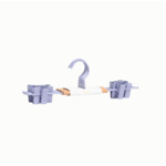 Mustard Made Mustard - Crochets à vêtements pour adultes - Portemanteaux pour adultes - Lot de 5 - Lilac