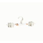 Mustard Made Mustard - Adult clip  hangers - Kapstokken voor volwassenen  - Set van 5 - Chalk