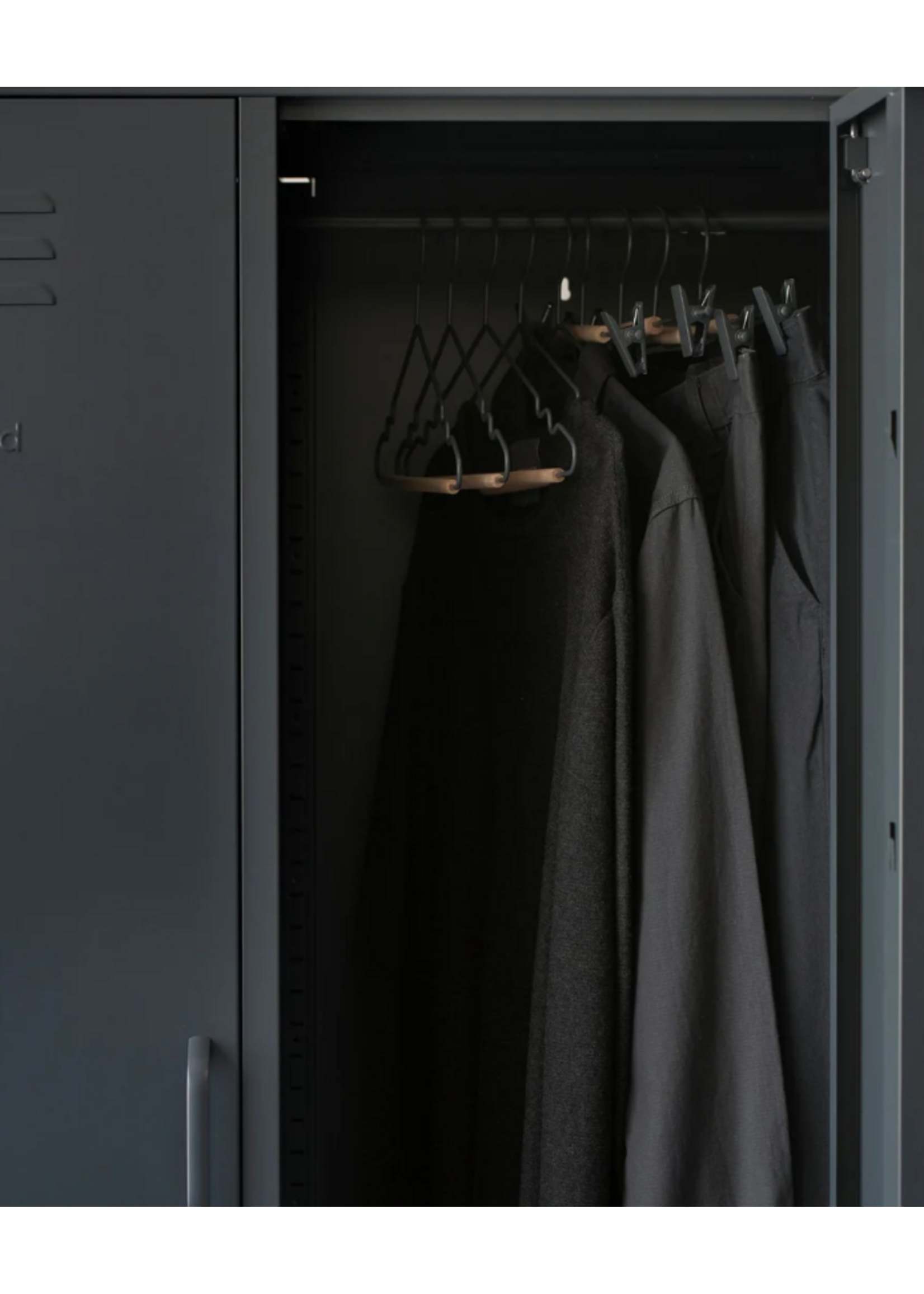 Mustard Made Mustard - Adult clip  hangers - Kapstokken voor volwassenen  - Set van 5 - Slate