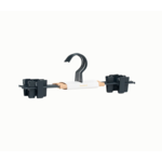 Mustard Made Mustard - Crochets à vêtements pour adultes - Portemanteaux pour adultes - Lot de 5 - Slate