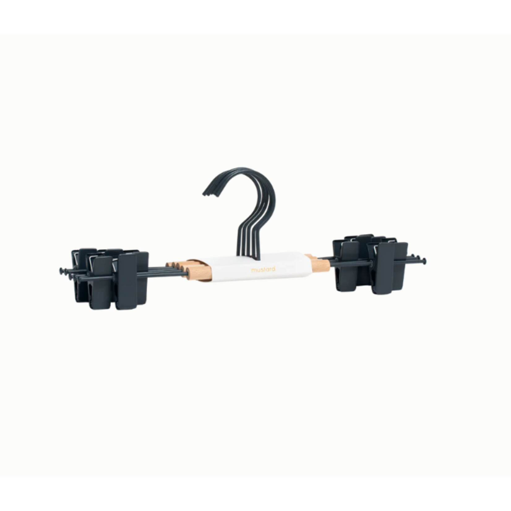 Mustard Made Mustard - Adult clip  hangers - Kapstokken voor volwassenen  - Set van 5 - Slate