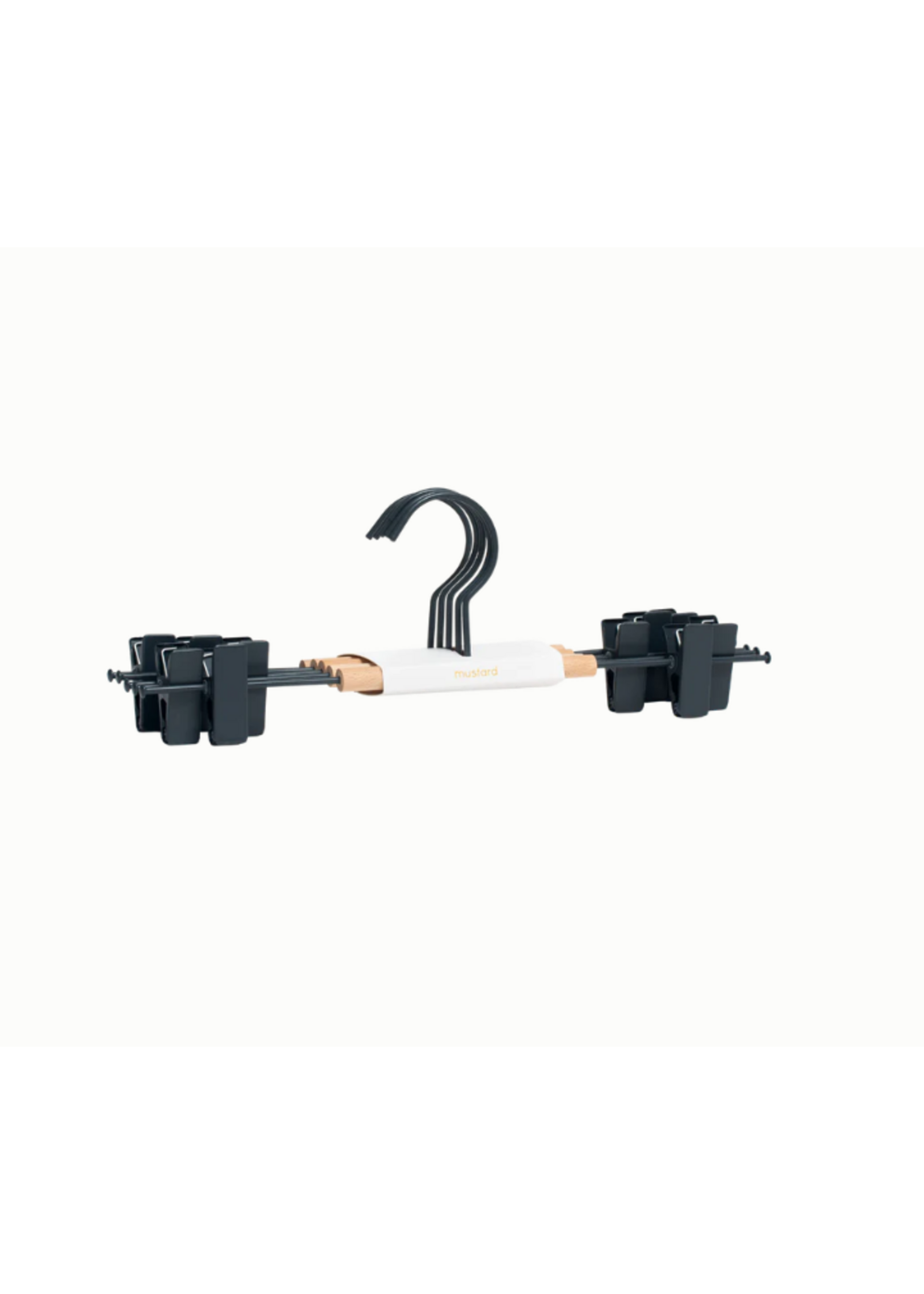 Mustard Made Mustard - Adult clip  hangers - Kapstokken voor volwassenen  - Set van 5 - Slate
