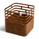 Höfats Höfats - CUBE - Panier à feu - Corten