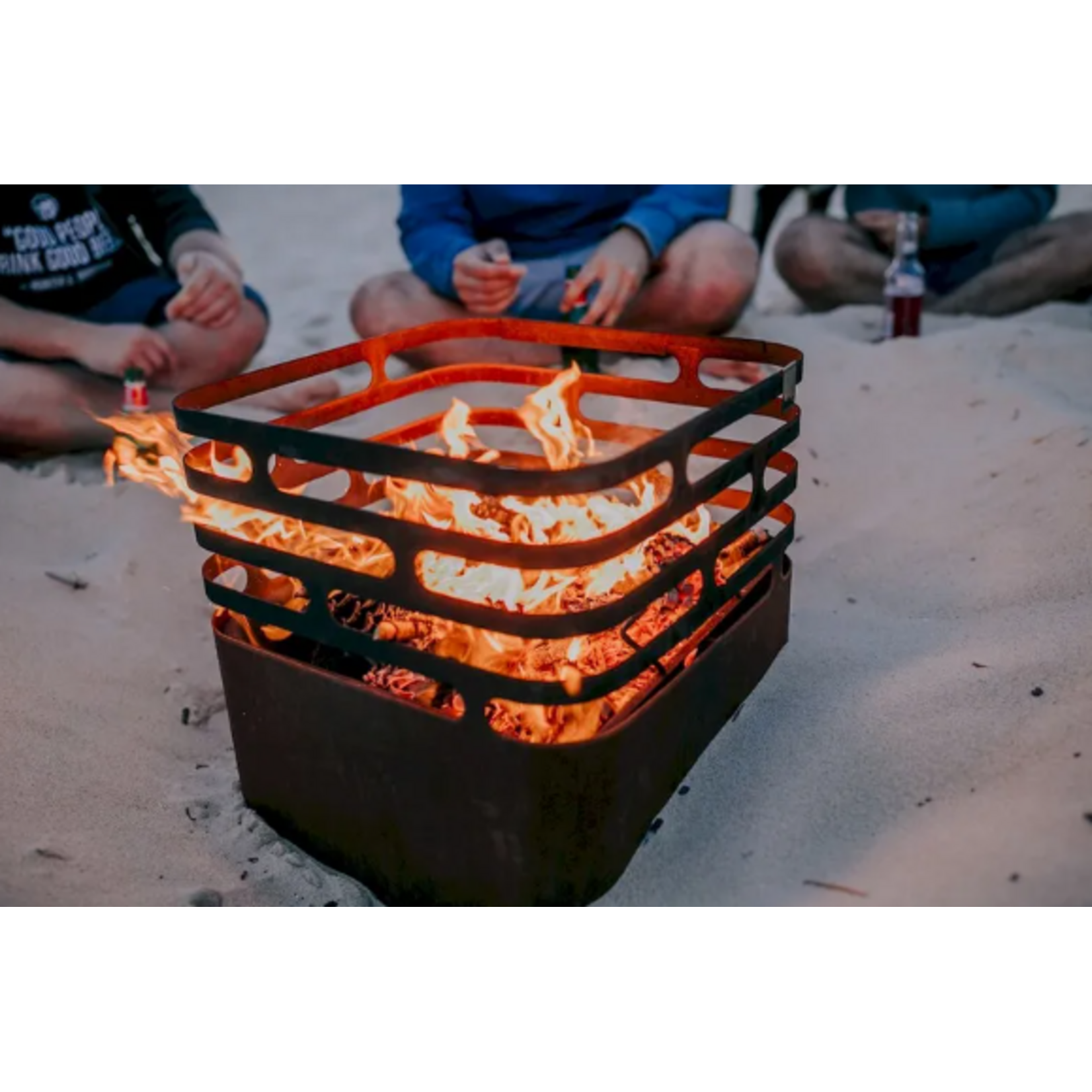 Höfats Höfats - CUBE - Vuurmand - Cortenstaal