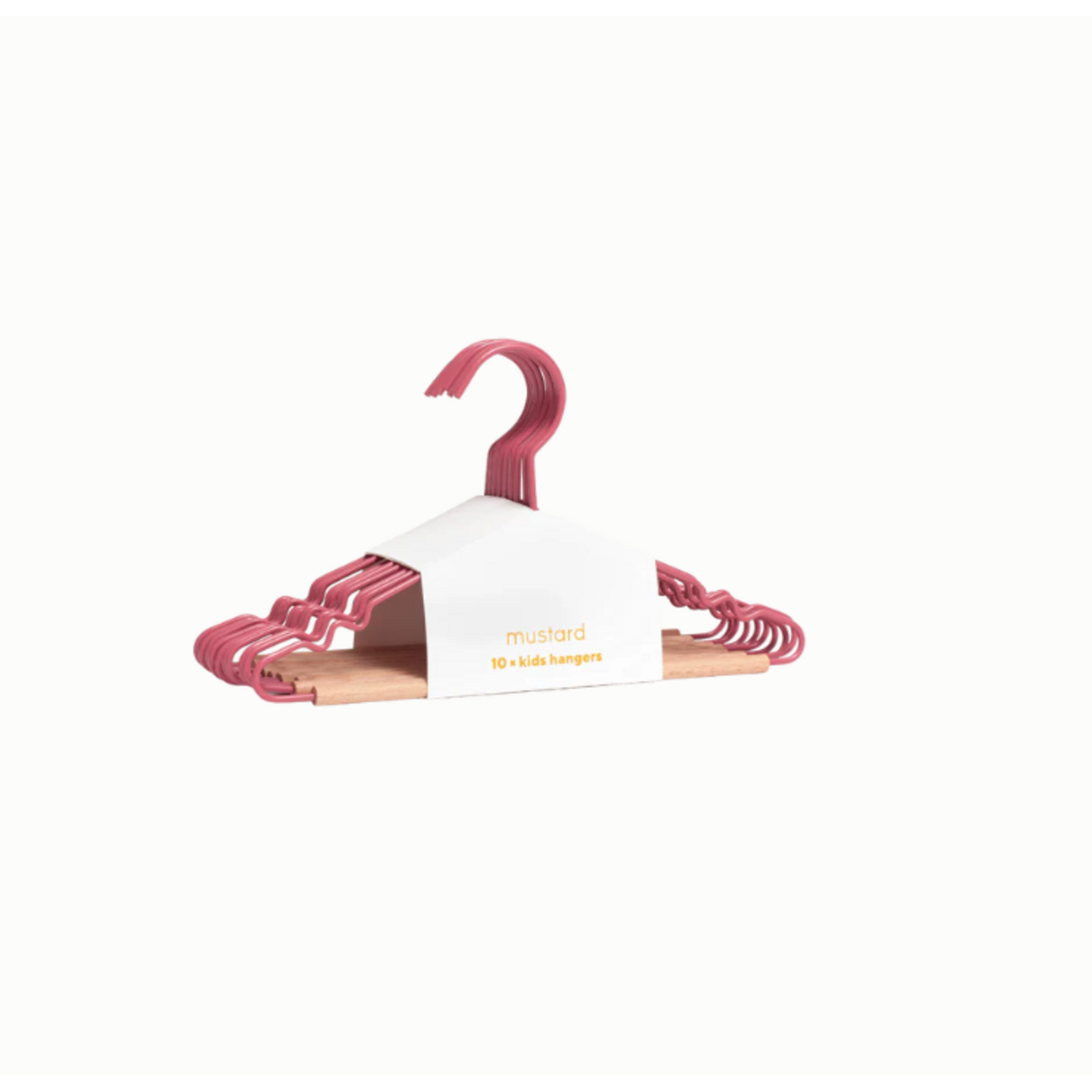 Mustard Made Mustard - Cintres pour enfants - Cintres pour enfants - Lot de 10 - Berry