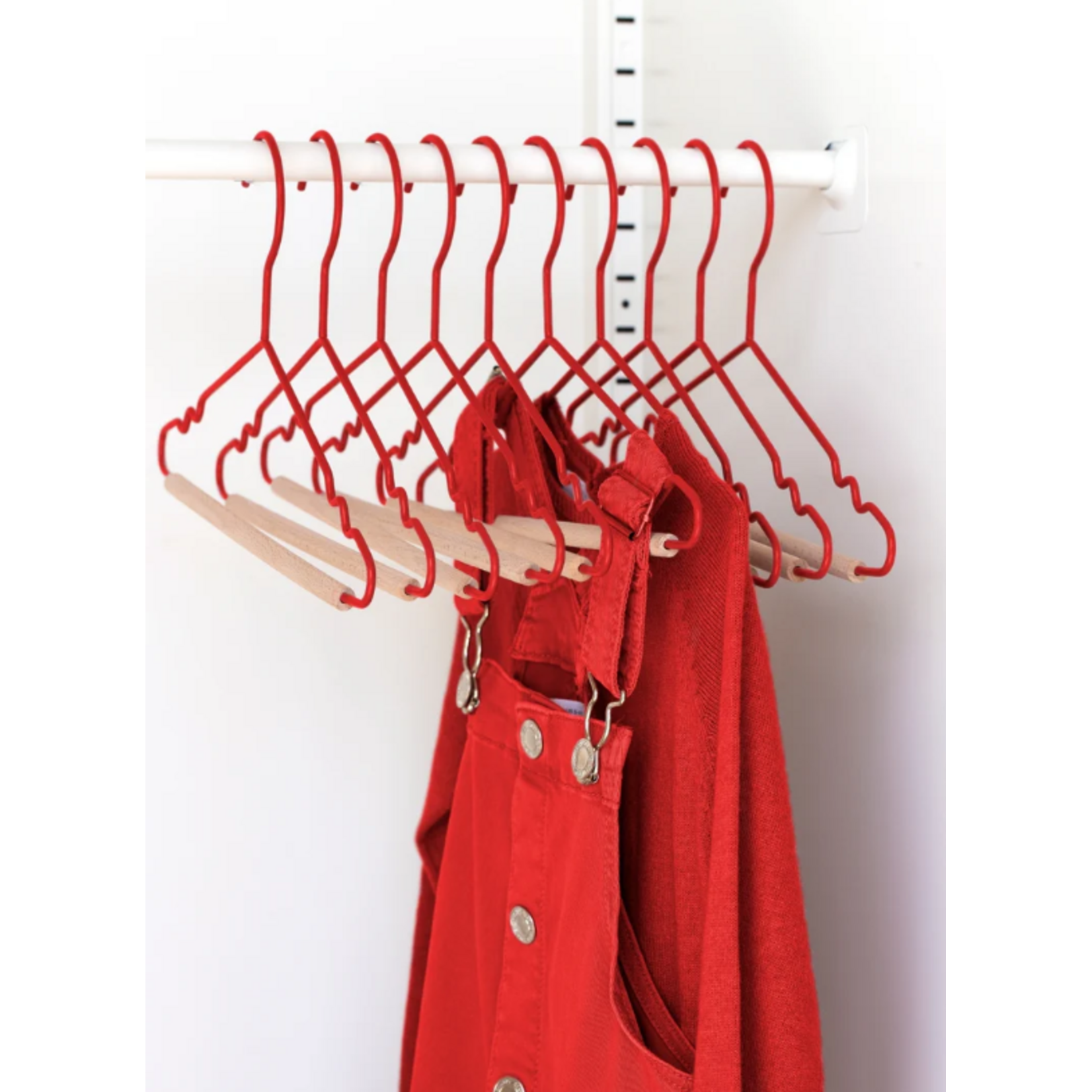 Mustard Made Mustard - Kids top hangers - Kapstokken voor kinderen - Set van 10 - Poppy