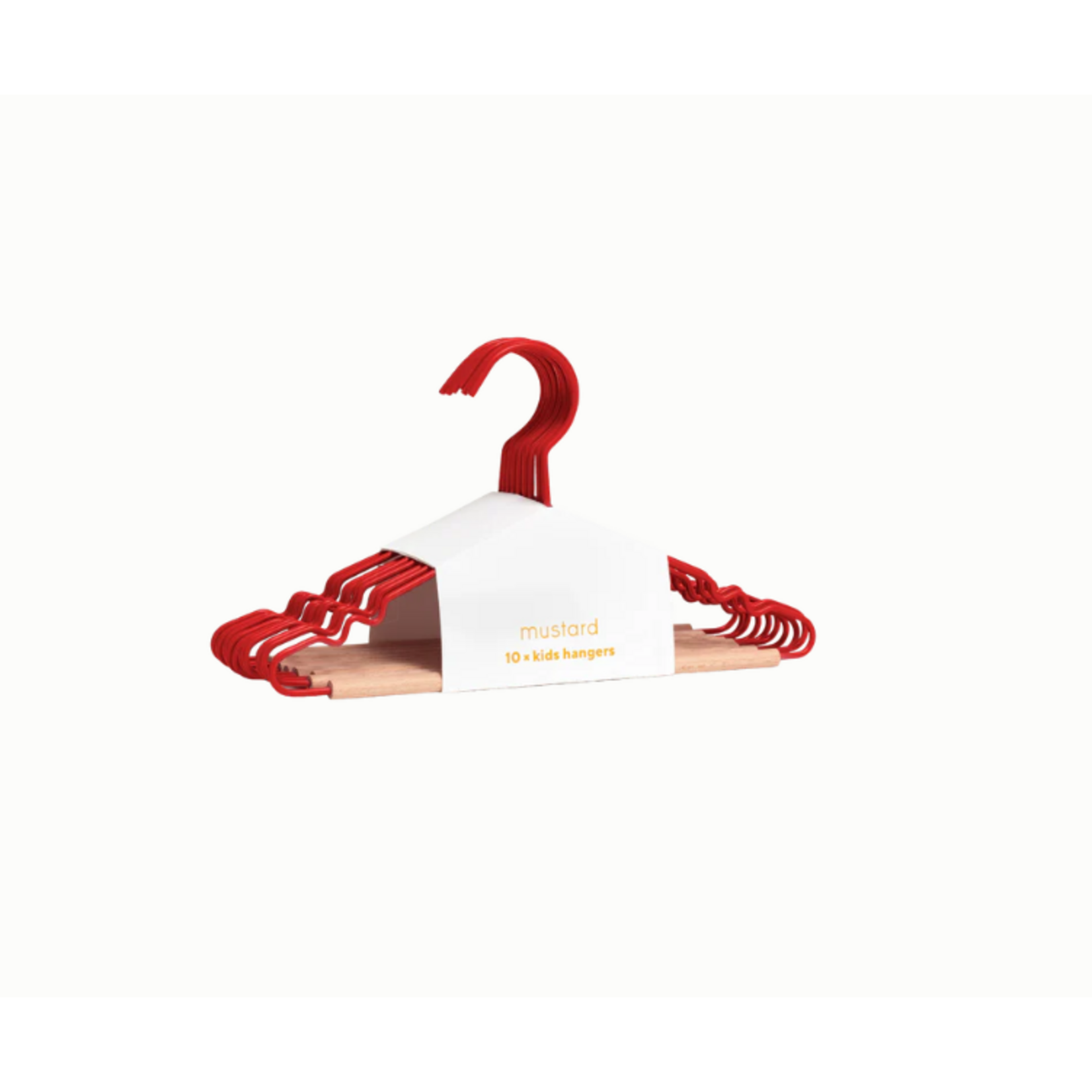 Mustard Made Mustard - Kids top hangers - Kapstokken voor kinderen - Set van 10 - Poppy