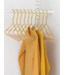 Mustard - Kids top hangers - Kapstokken voor kinderen - Set van 10 - Mustard