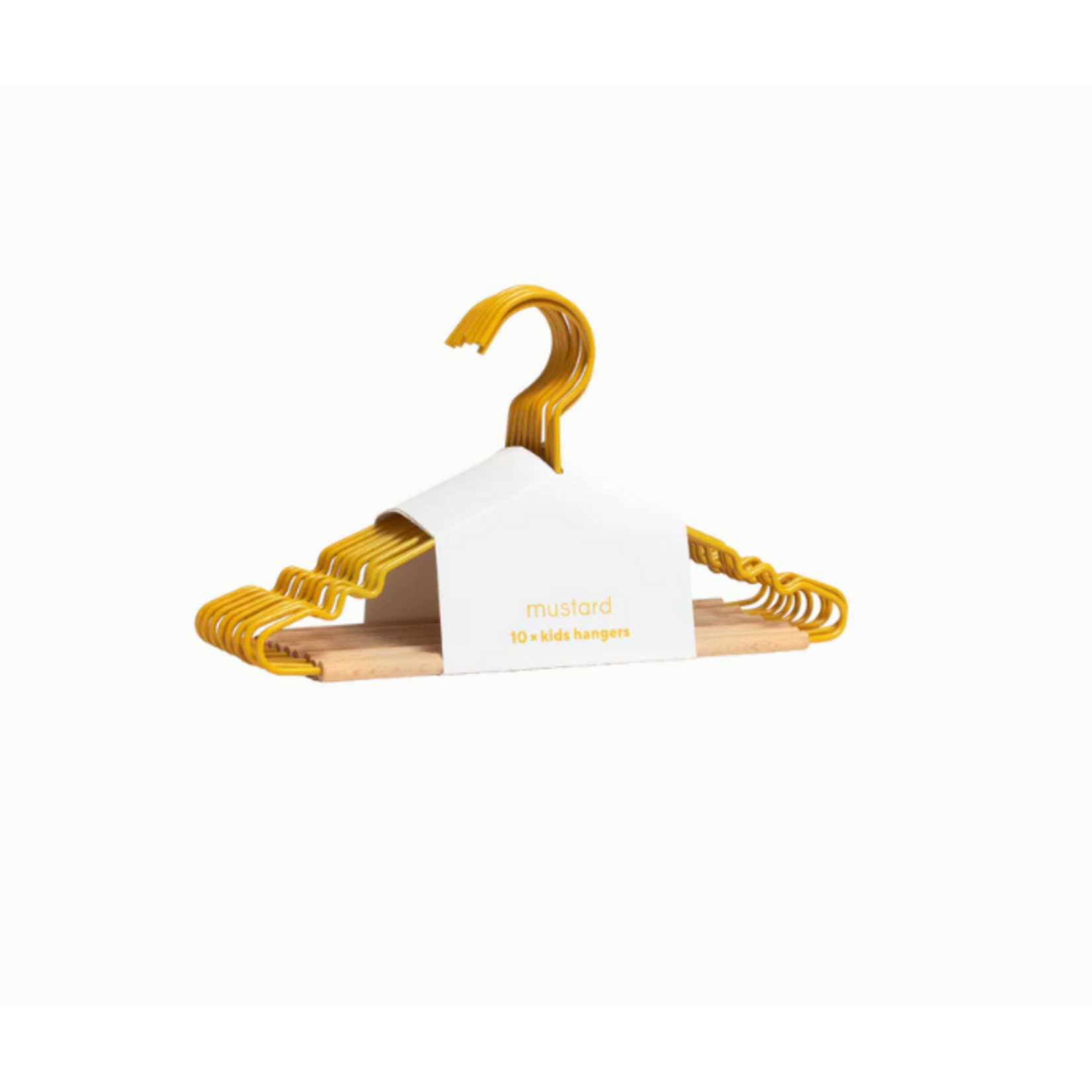 Mustard Made Mustard - Kids top hangers - Kapstokken voor kinderen - Set van 10 - Mustard