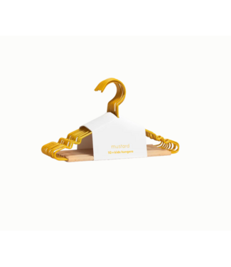 Mustard Made Mustard - Kids top hangers - Kapstokken voor kinderen - Set van 10 - Mustard