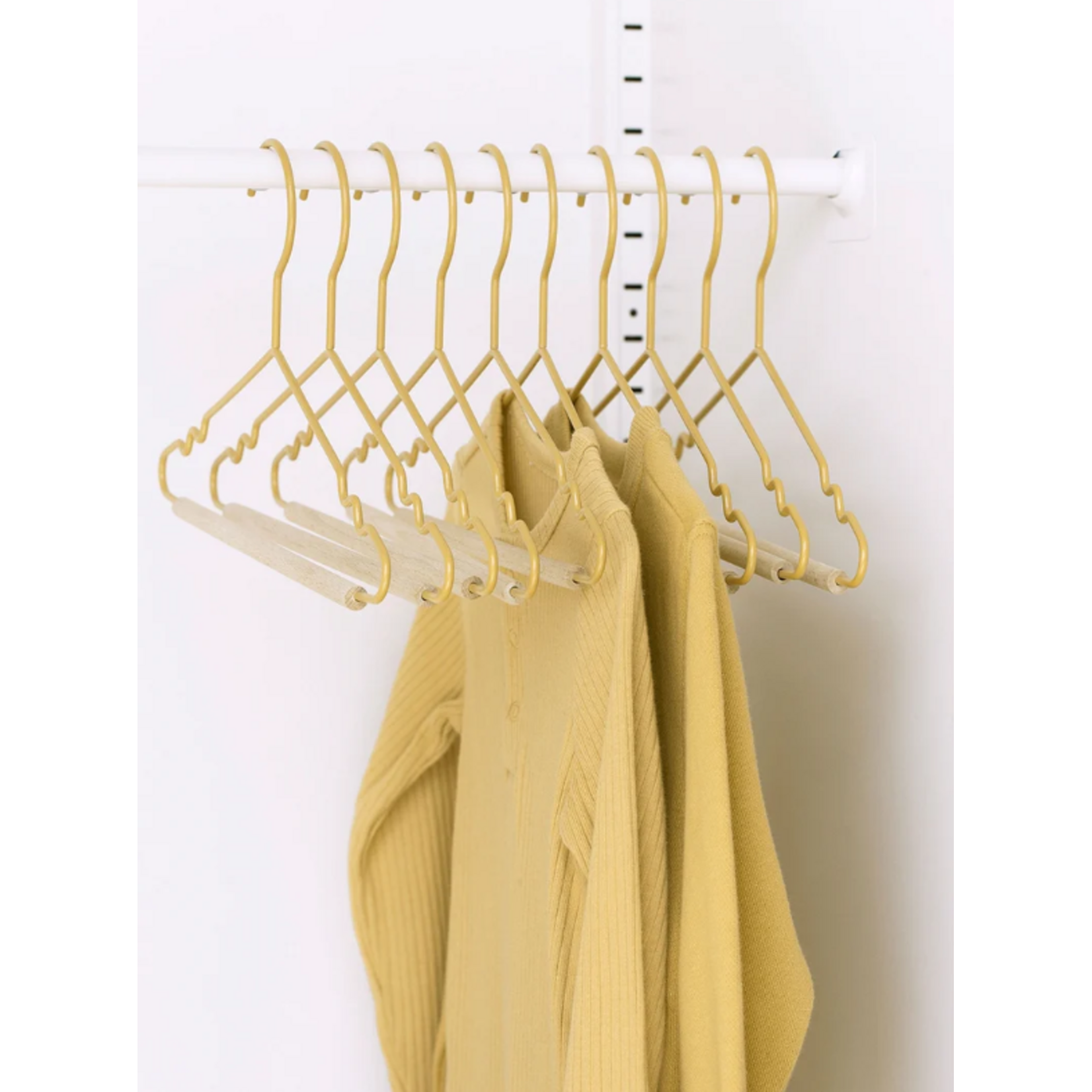 Mustard Made Mustard - Cintres pour enfants - Cintres pour enfants - Lot de 10 - Butter