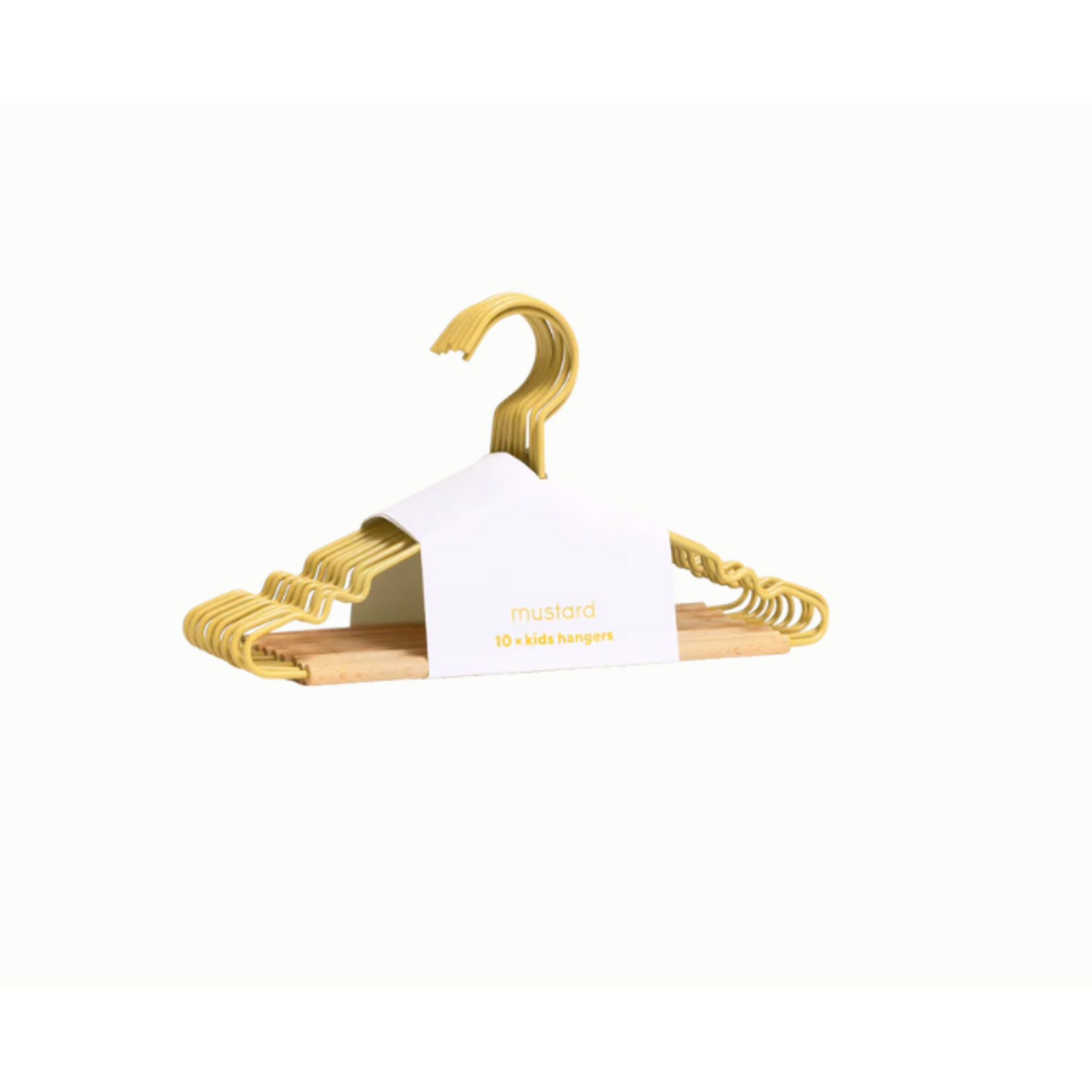 Mustard Made Mustard - Kids top hangers - Kapstokken voor kinderen - Set van 10 - Butter